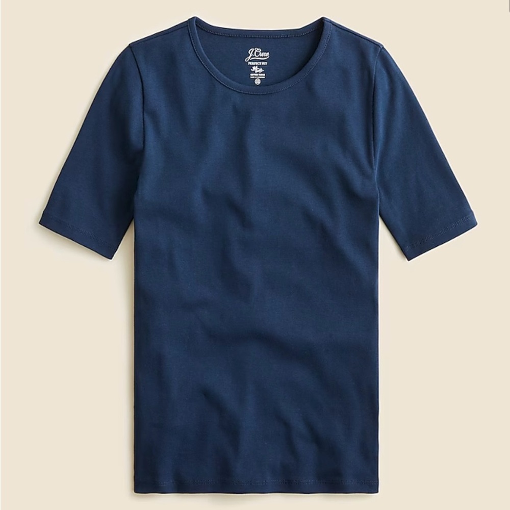 J.Crew Slim perfect-fit T-shirt in Navy NWT Medium